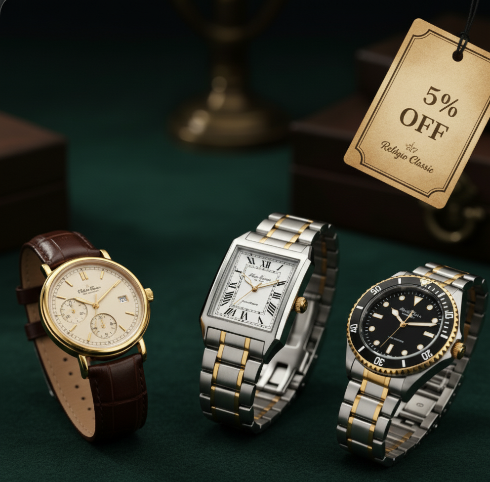 Relógio Vintage em Destaque