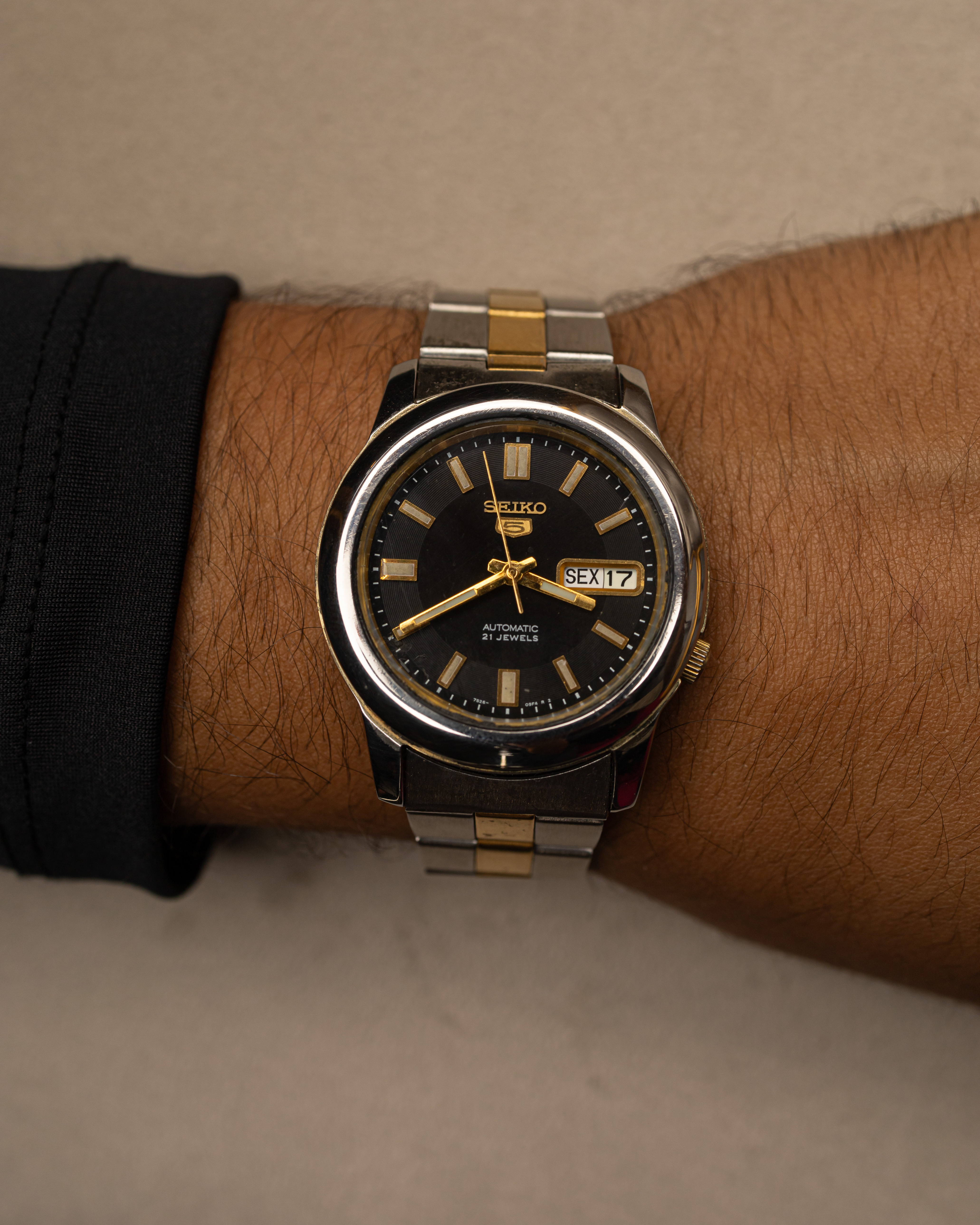 Seiko 5 SNKK17 - Lateral