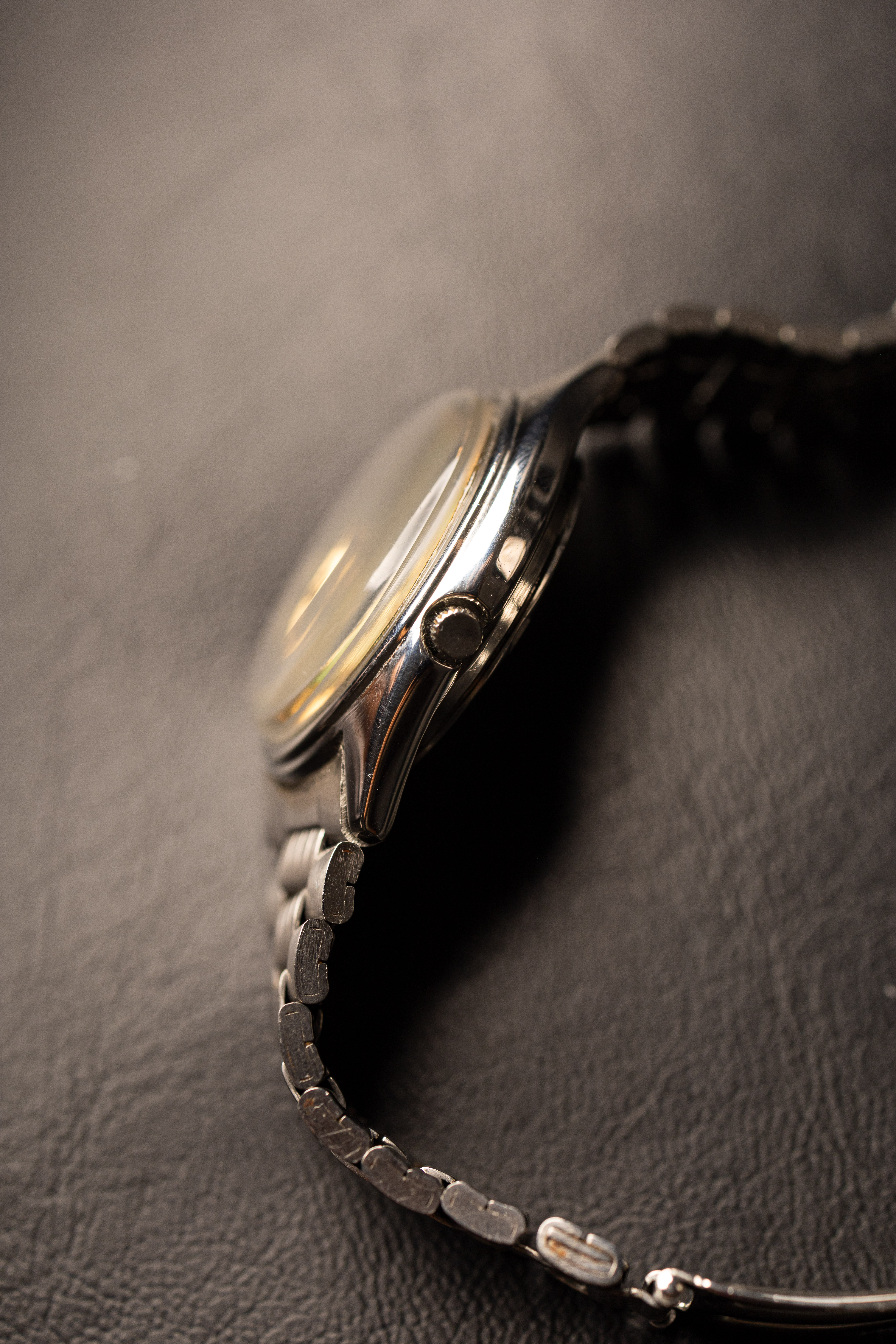 Omega De Ville Bi-Metal - Detalhe Mostrador