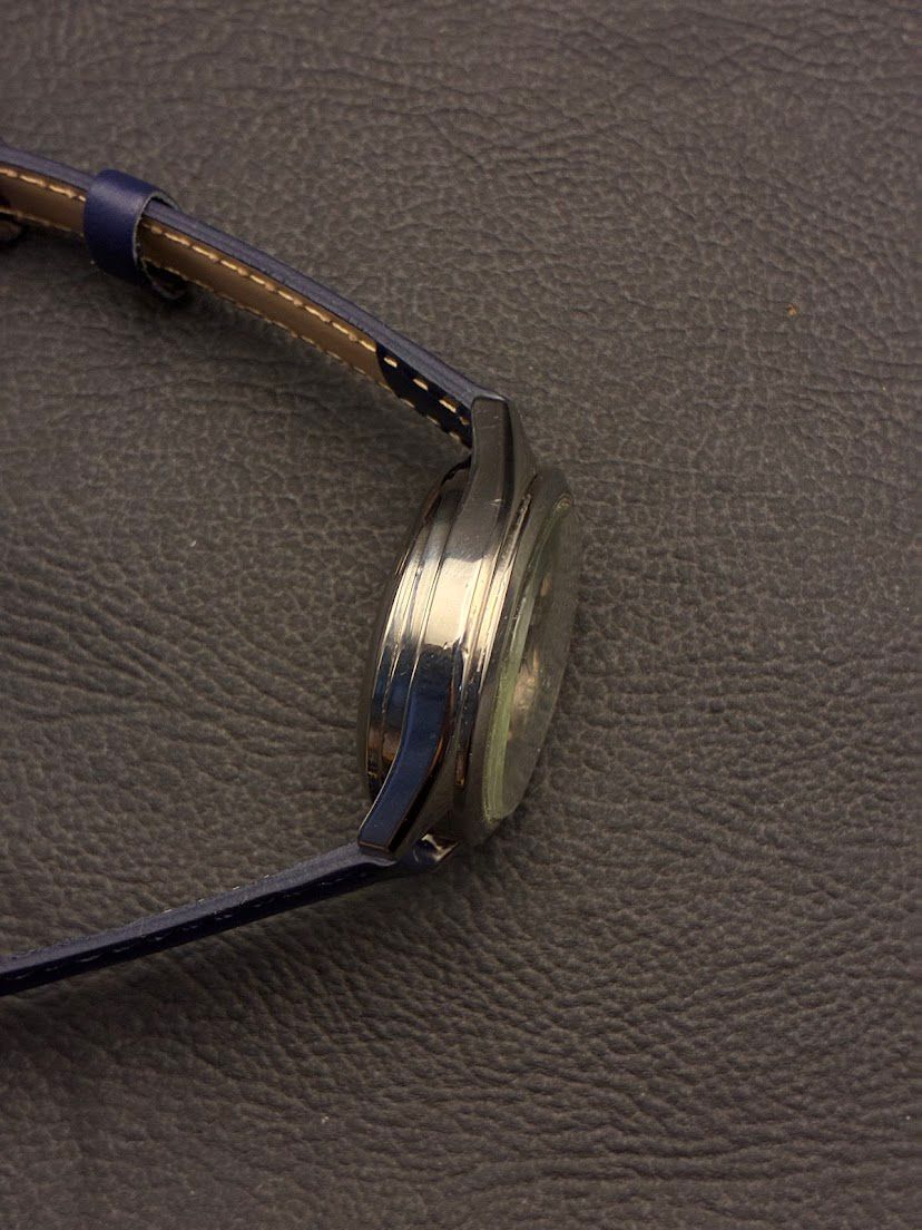 Seiko EL-330 Azul - Detalhe Dial