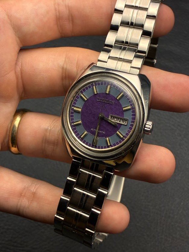 Citizen Roxo - Detalhe