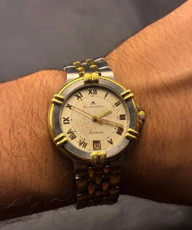 Maurice Lacroix Calypso Two-Tone - Lateral