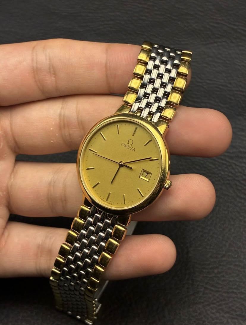 Omega De Ville Gold Dial