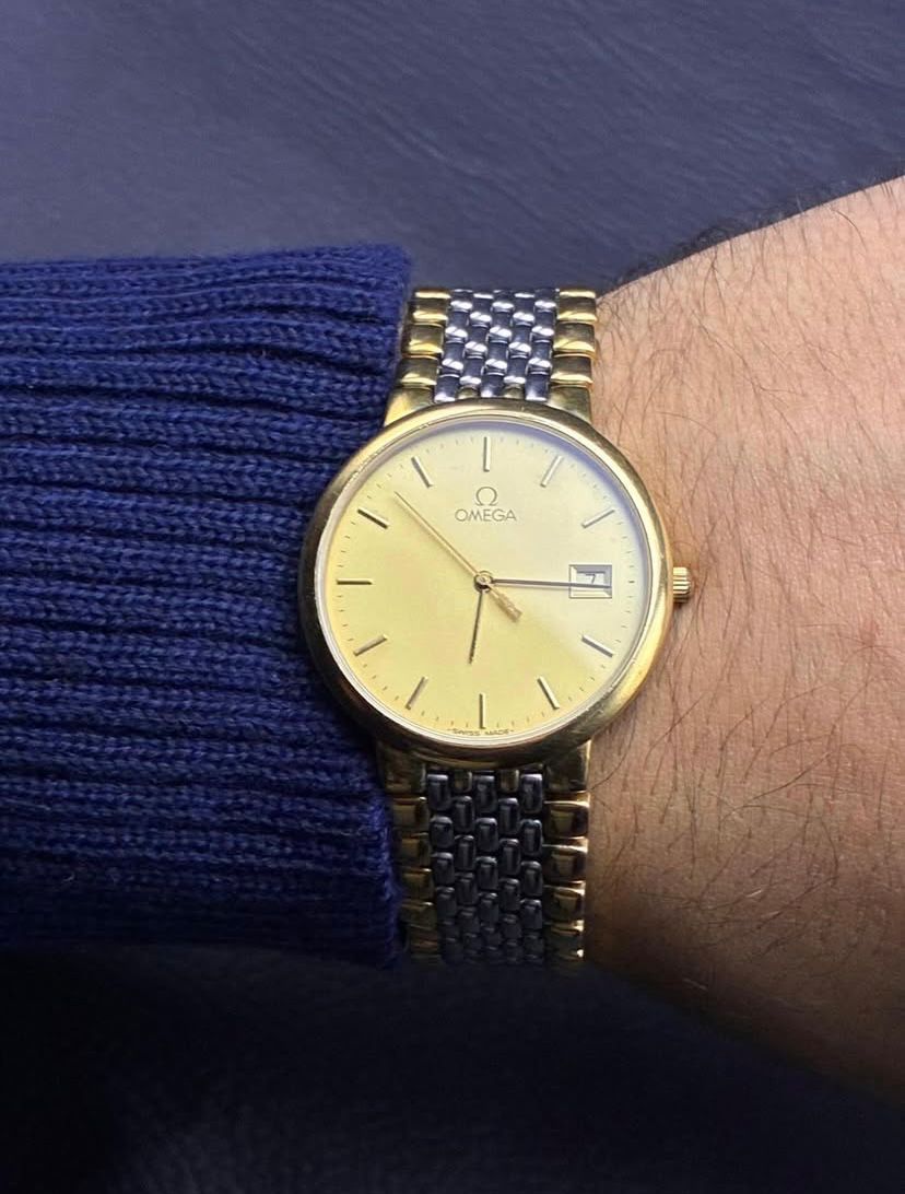 Omega De Ville Gold Dial - Pulso