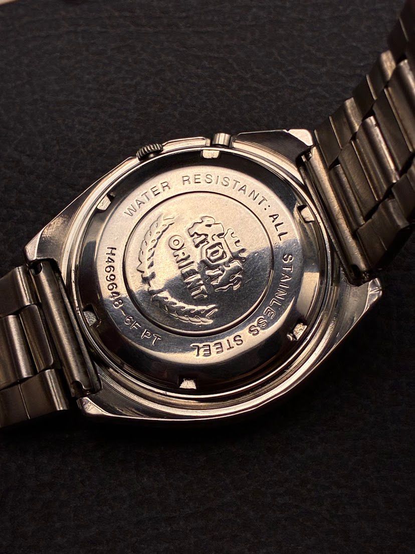 Orient AAA Azul - Lateral