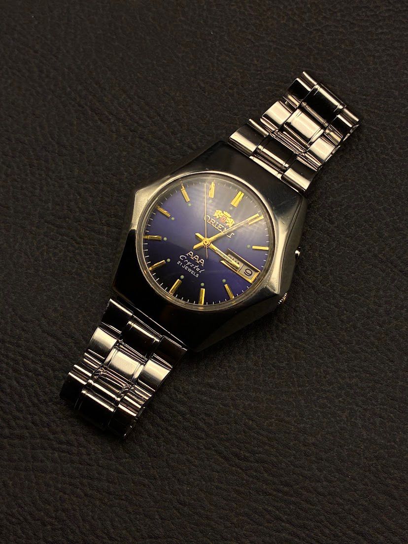 Orient AAA Azul - Lateral