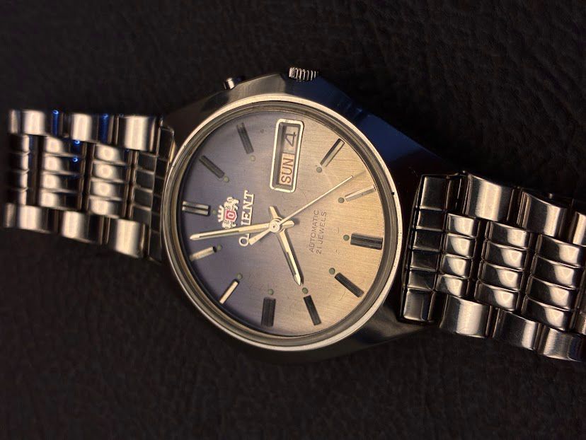 Orient 3 Estrelas Azul