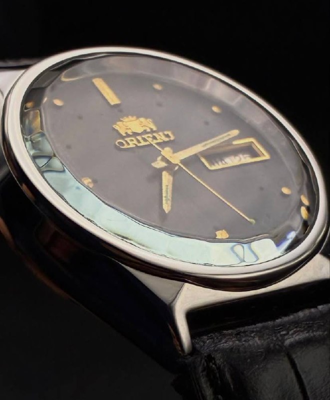 Orient Crystal Faceted Black - Frente