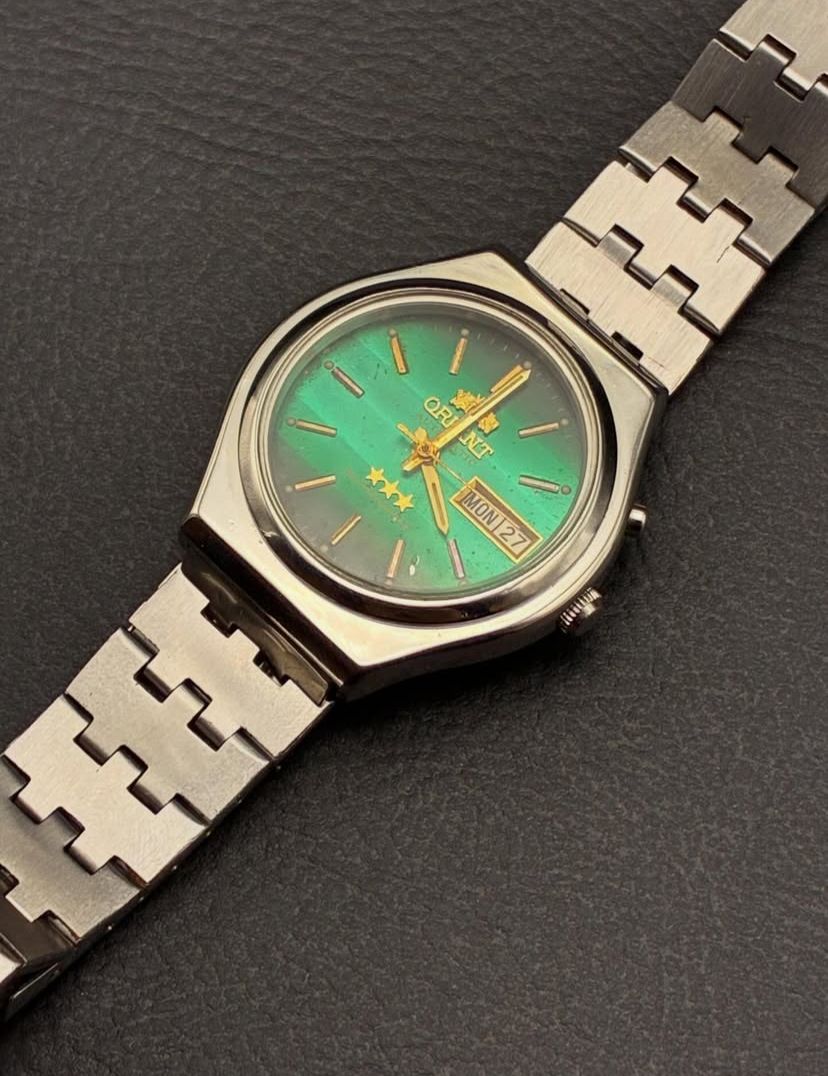 Orient 3 Estrelas Verde