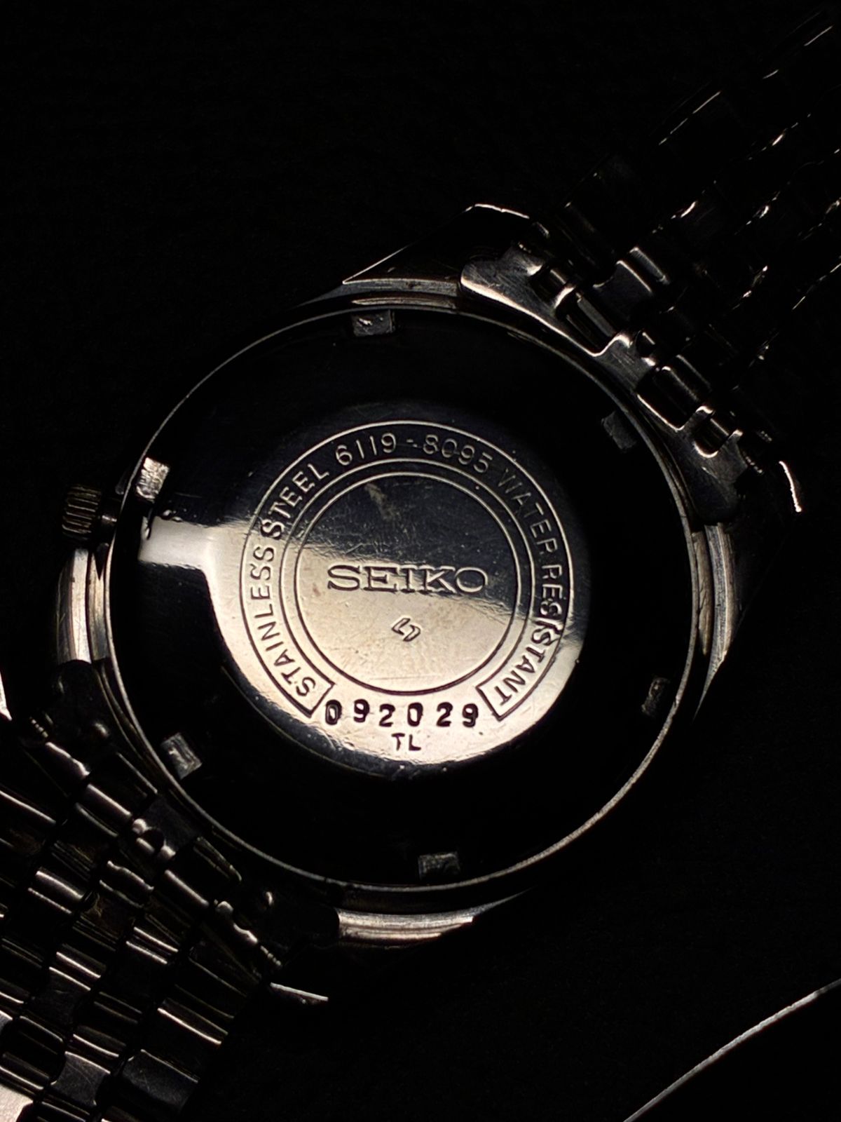 Seiko 5 Champagne - Fundo