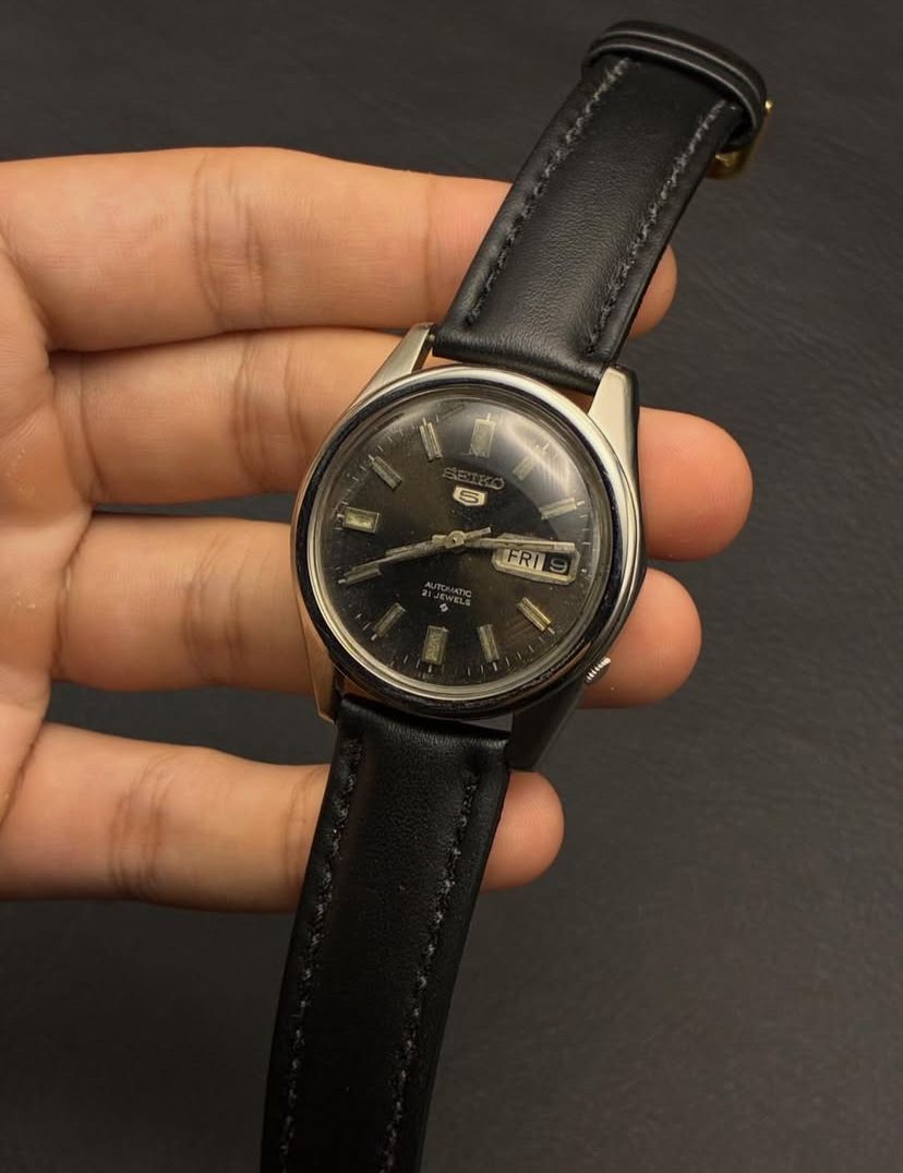 Seiko 5 Automatic Black