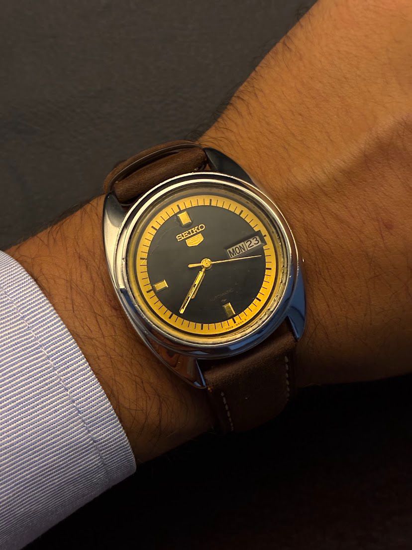Seiko 5 UFO Vintage - Detalhe