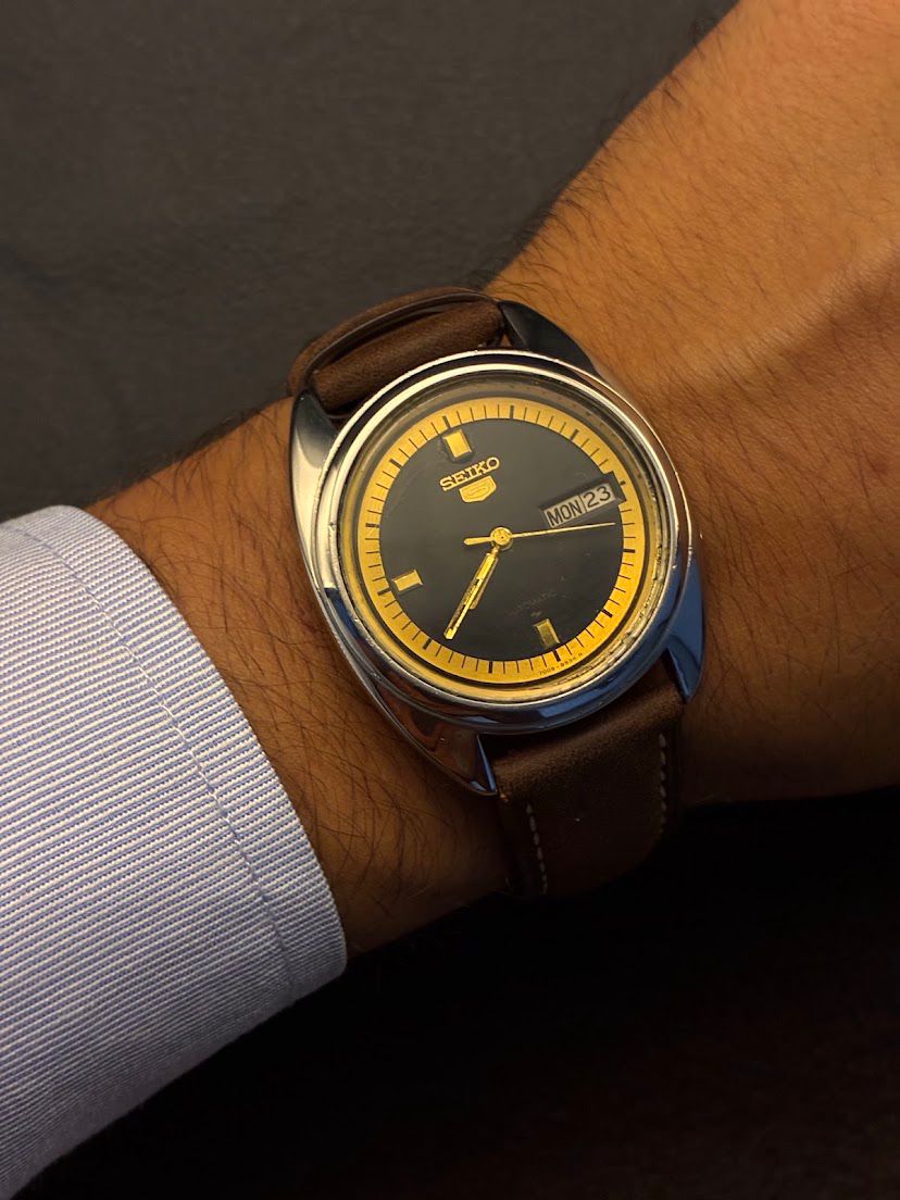 Seiko 5 UFO Vintage - Detalhe