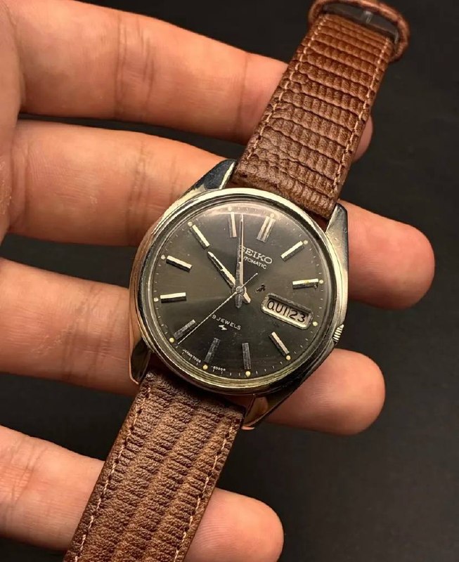 Seiko 5 Cinza Escuro