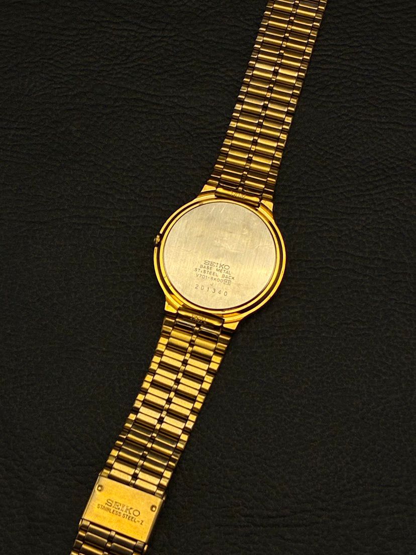 Seiko Dourado SX - Fundo