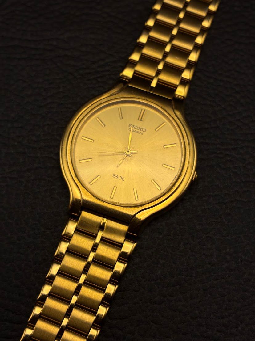 Seiko Dourado SX - No Pulso