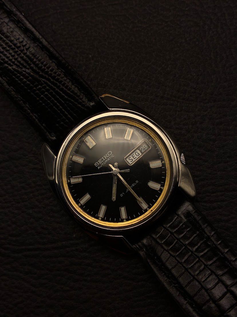Seiko Preto - Lateral