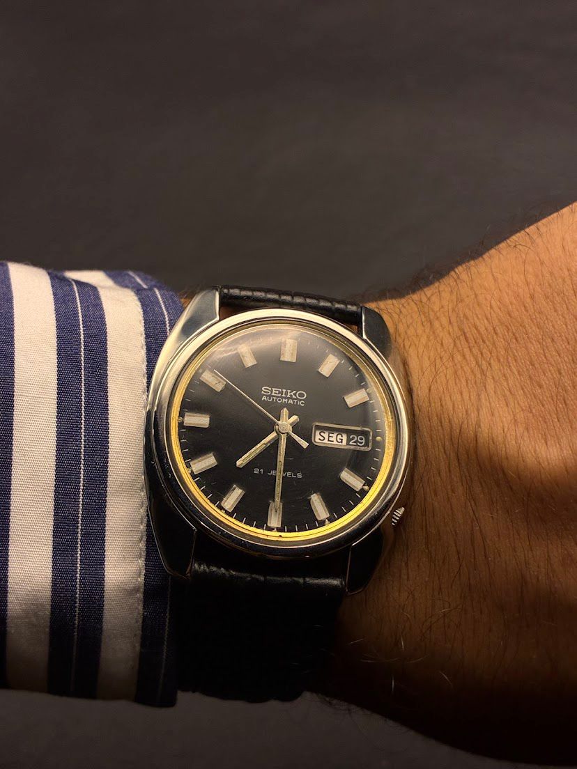 Seiko Preto - Pulso