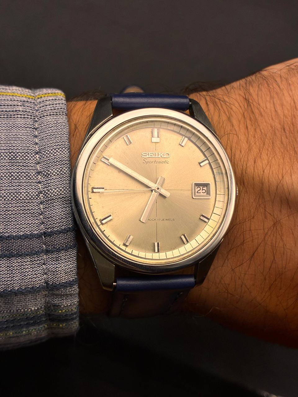 Seiko Sportmatic Champanhe
