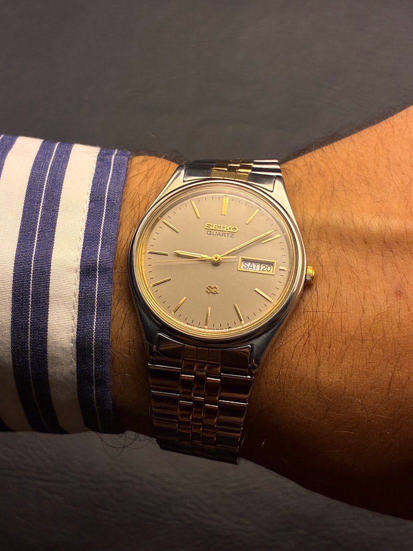 Seiko SQ Dual Tone